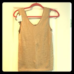 Reversible Gold Calvin Klein Camisole